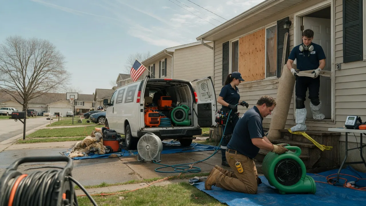Water Damage Restoration in Sharpsville, PA near me